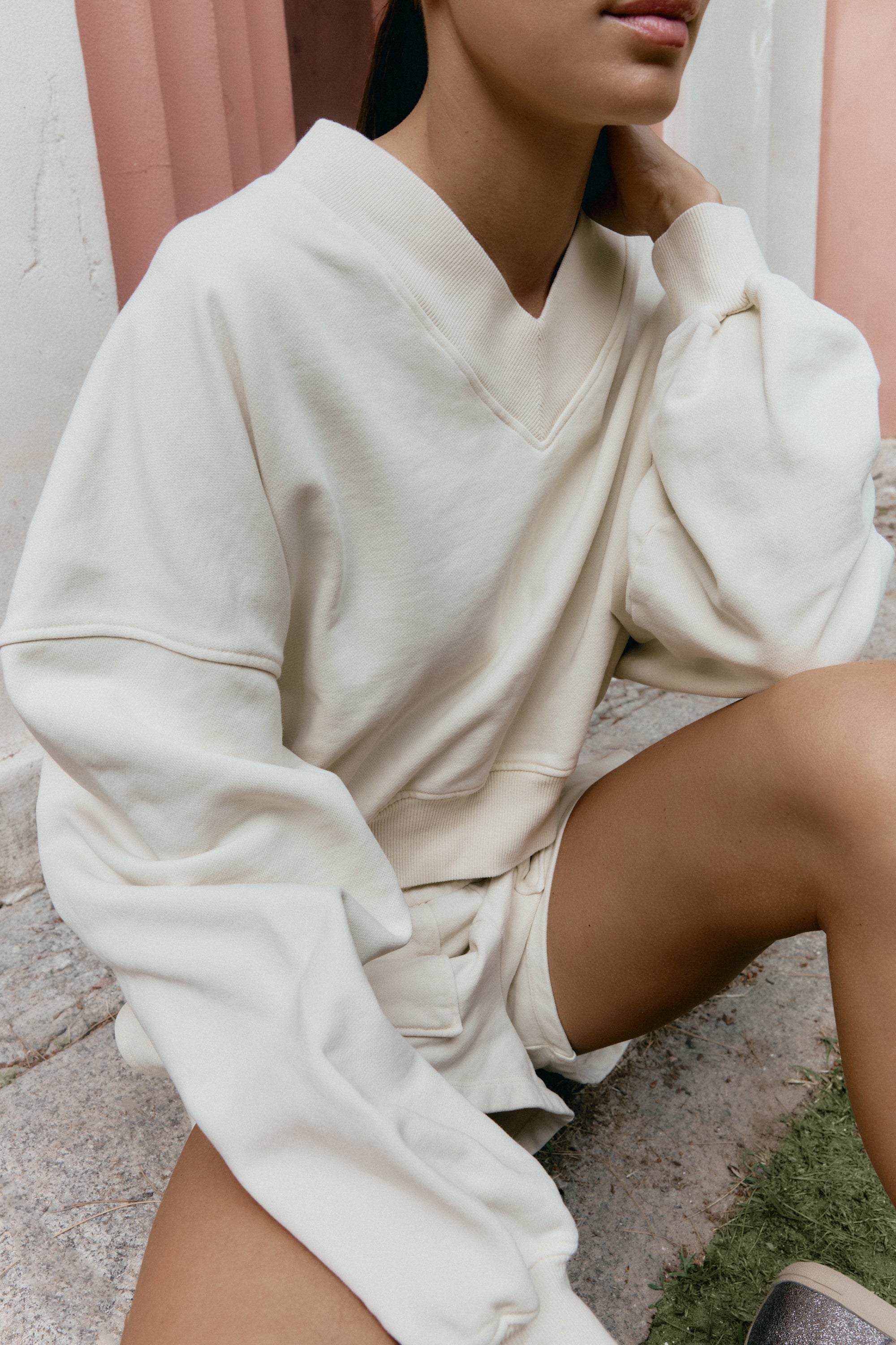 Butter cream Sweater