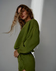 Tropical green Pants
