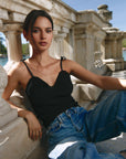 Amber top