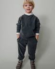 Washed grey pants boy