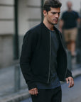 Neoprene men's bomber