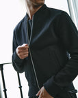 Neoprene men's bomber