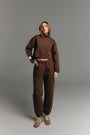 Pantaloni neoprene Fudge Brown